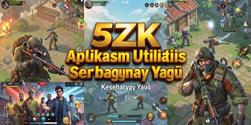 Tampilan antarmuka <strong>5ZK</strong> yang sederhana dan fungsional.