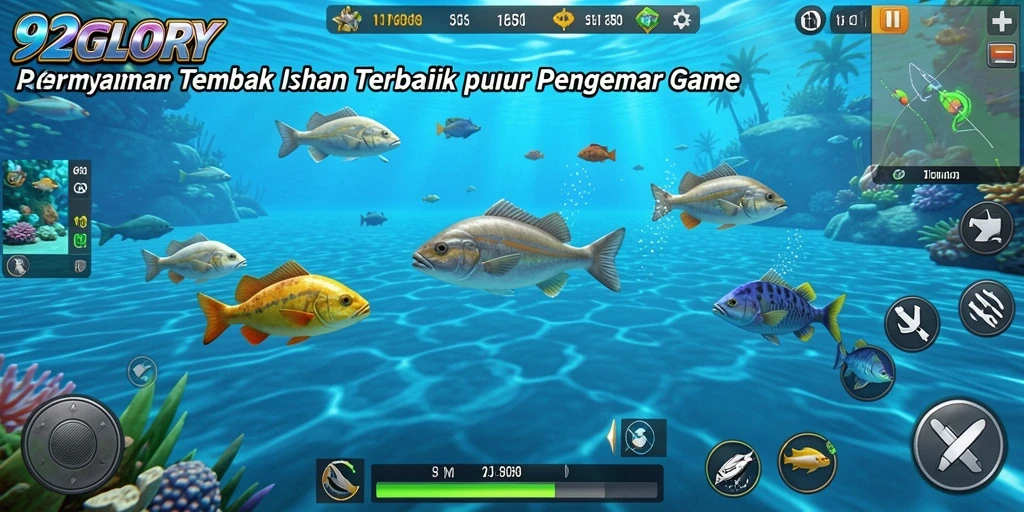 Tampilan gameplay 92GLORY yang seru dan menarik.