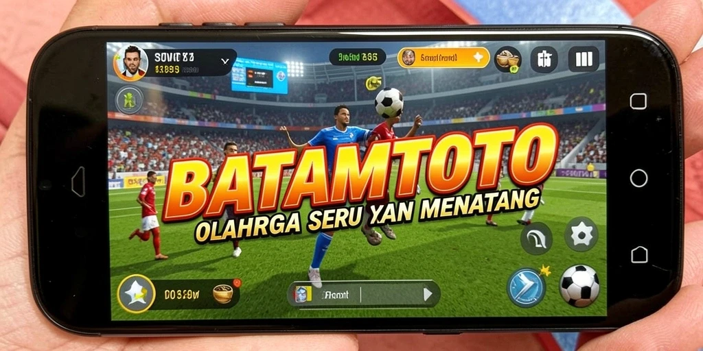 Tampilan gameplay menarik dari BATAMTOTO dengan aksi olahraga yang seru.