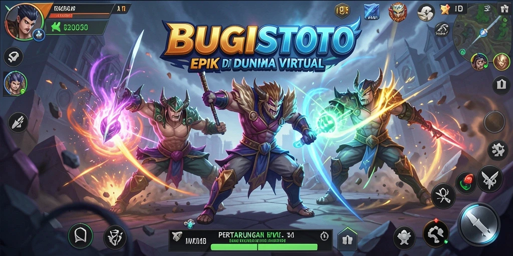 Gameplay seru dari BUGISTOTO dengan pertarungan mengasyikkan.
