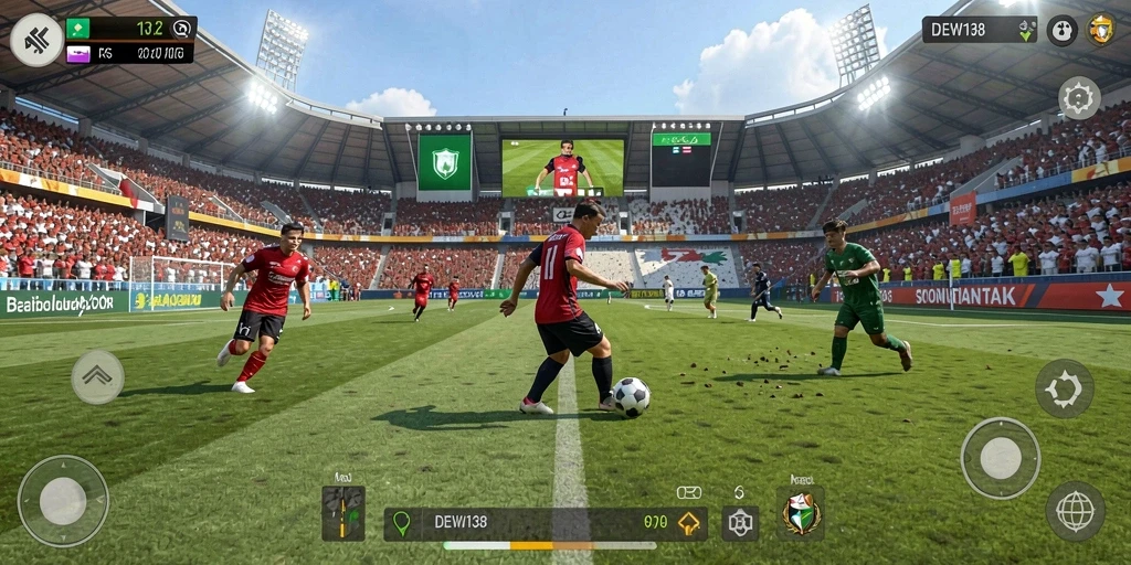 Tampilan gameplay DEWI138 yang realistis dan mendebarkan.
