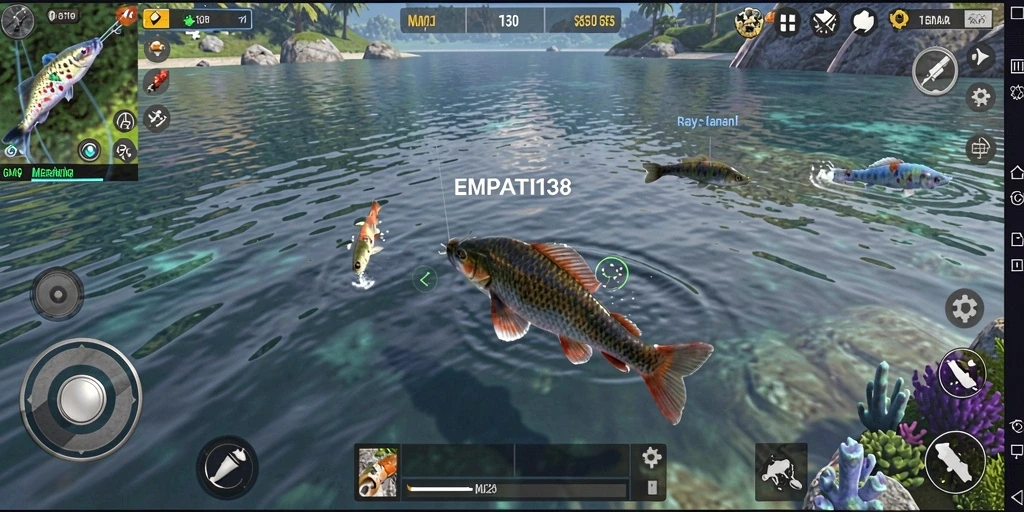 Tangkapan ikan yang mengesankan dalam gameplay EMPATI138.