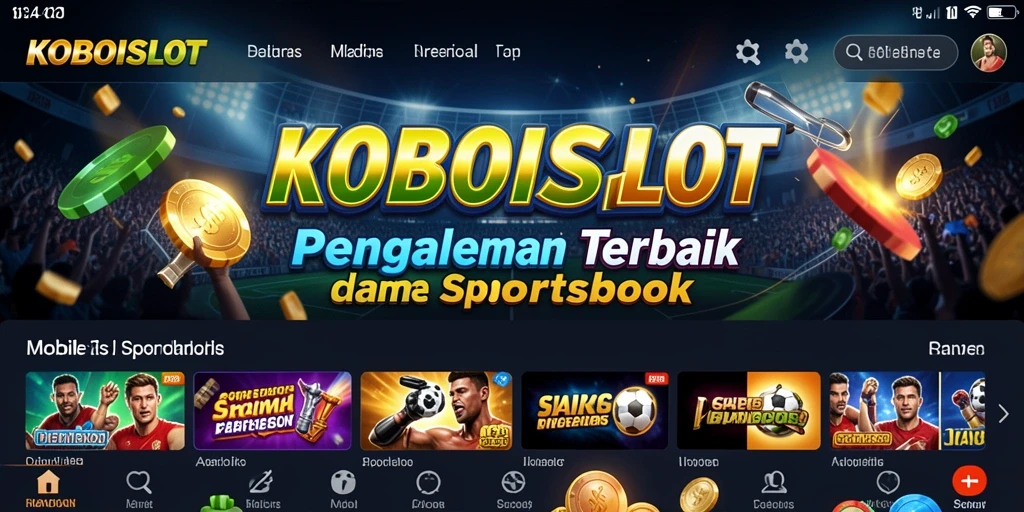 Screenshot gameplay menampilkan keseruan taruhan di KOBOISLOT.