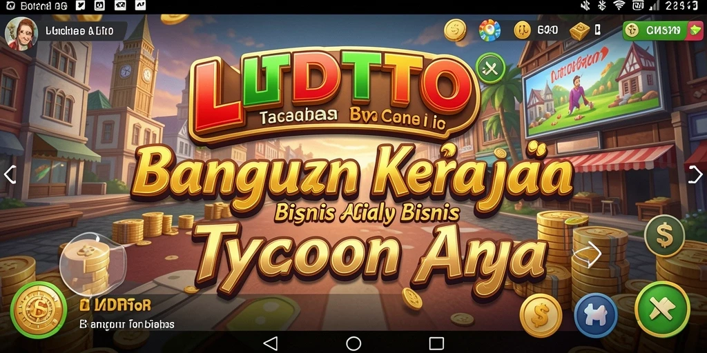 Screenshot LTDTOTO menampilkan aksi mendebarkan di dunia Tycoon.