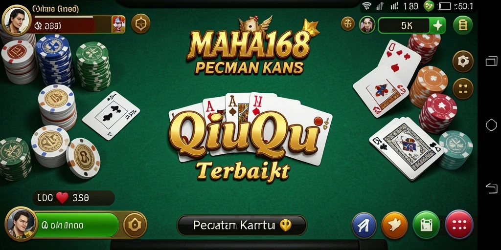 Tampilan gameplay QiuQiu yang memukau di MAHA168.