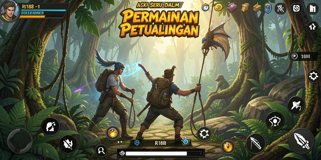Tangkapan layar menunjukkan aksi seru dalam RI188 yang mengasyikkan.