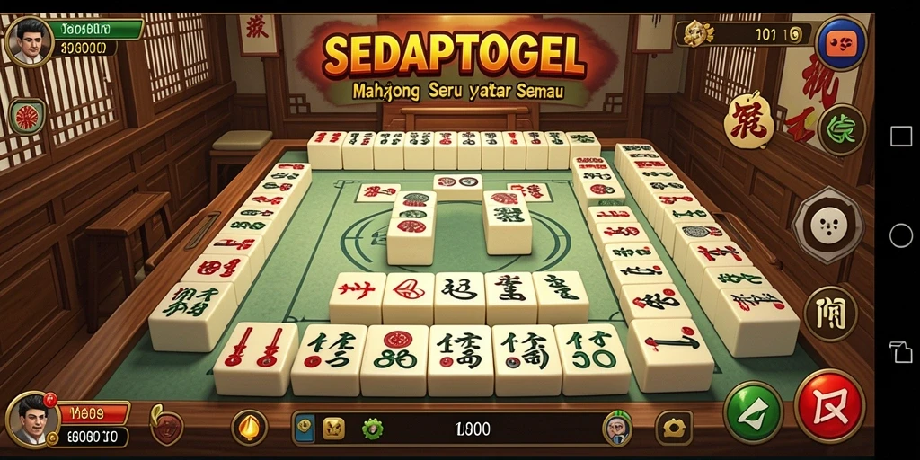 Tampilan gameplay SEDAPTOGEL yang menarik dan penuh warna.