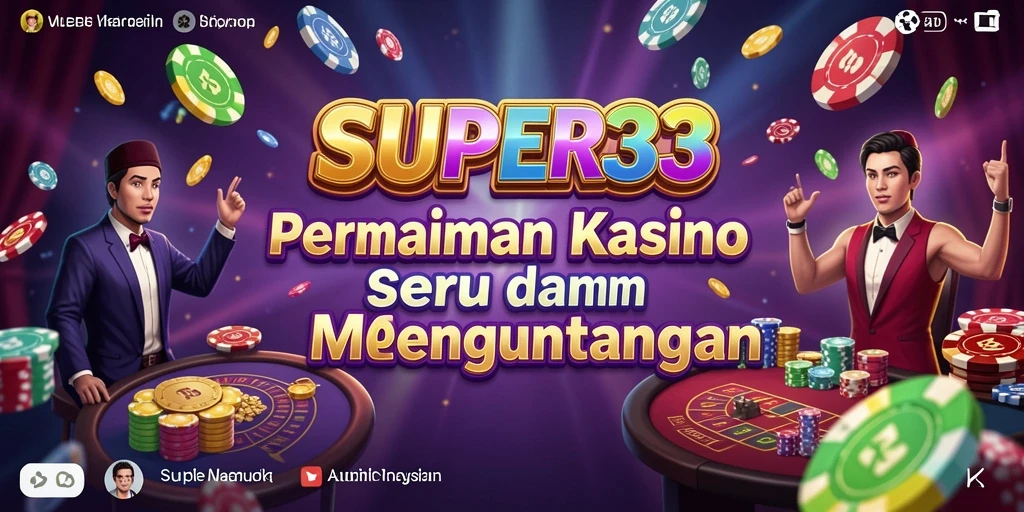 Screenshot gameplay SUPER33 menampilkan aksi kasino yang seru dan mengasyikkan.