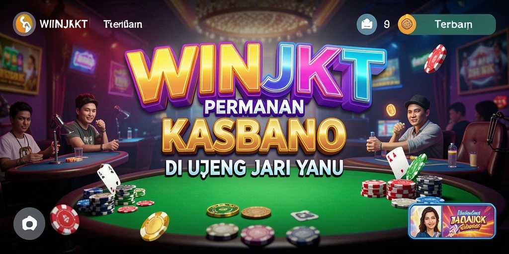 Tampilan menarik dari gameplay Kasino di WINJKT.